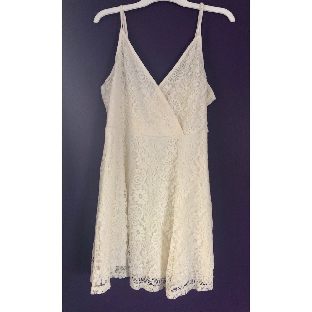 Mossimo Supply Co. White Lace Dress